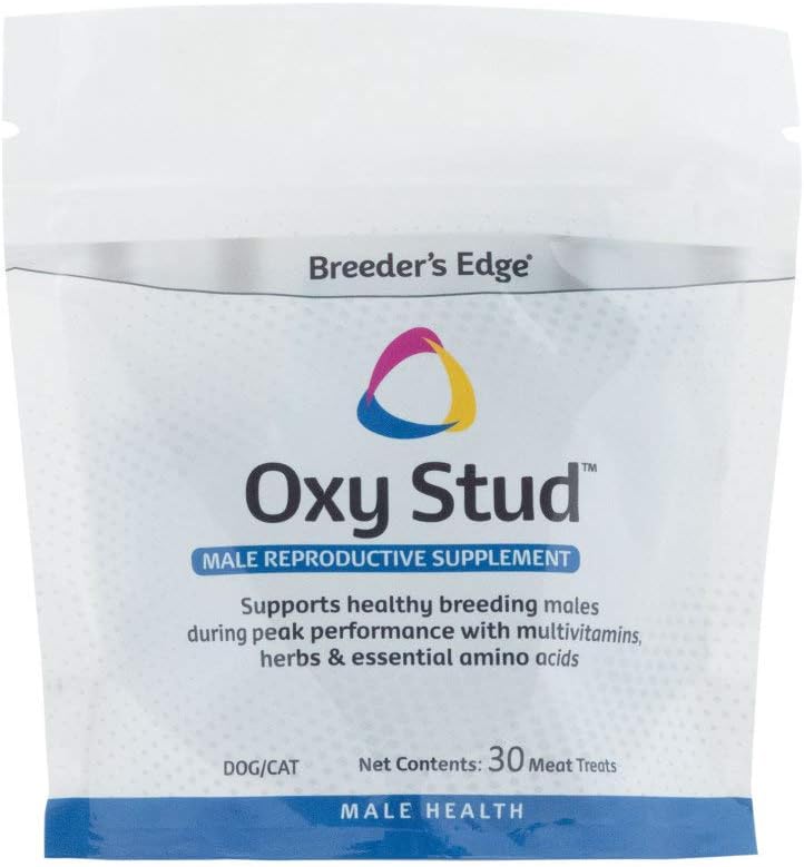 Breeder Edge Oxy Stud- Male Performance Suplemento- 30ct Meat Treats