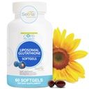 Core Med Science Liposomal Glutathione Supplement - (500mg, 60 Softgels) - High-Absorption Glutathione for Antioxidant & Liver Detox Support with Pure Reduced Setria - Daily Use for Immune Function