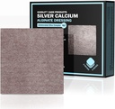 EVERLIT AG Silver Calcium Alginate Wound Dressing ← Absorbent Non-Stick Sterile Dressing Pad ← Gentle Hemostatic Gauze with Natural Gelling Fiber for Wound Care (4" x 4" ← Pack of 10)