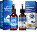 Paquete de 2 Puro aceite de magnesio spray 4.04 FL.OZ