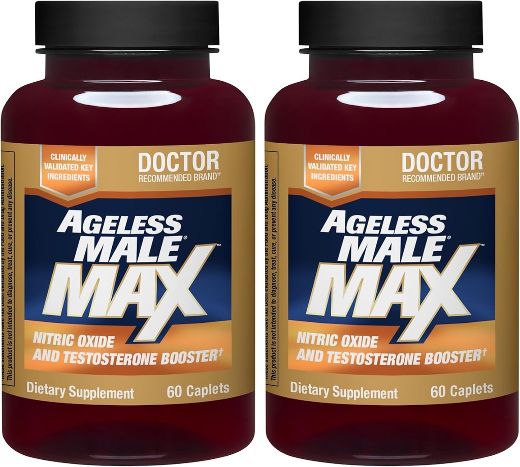 Masculino Masculino Masculino Total Testosterona Suplemento Booster Hombre, 120 Caplets