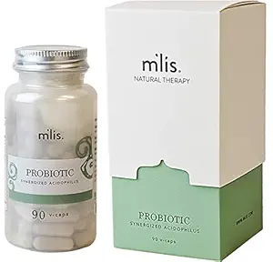M'lis Probiótico Acidophilus sinérgico, 90 cápsulas vegetarianas