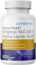 Juvenon Cellular Health Supplement - Energy, Focus & Healthy Aging for Heart, Brain, Cell & Metabolism | Acetyl L-Carnitine ALCAR, Alpha Lipoic Acid ALA, Biotin | NAD+ Support Capsules, 90 Count