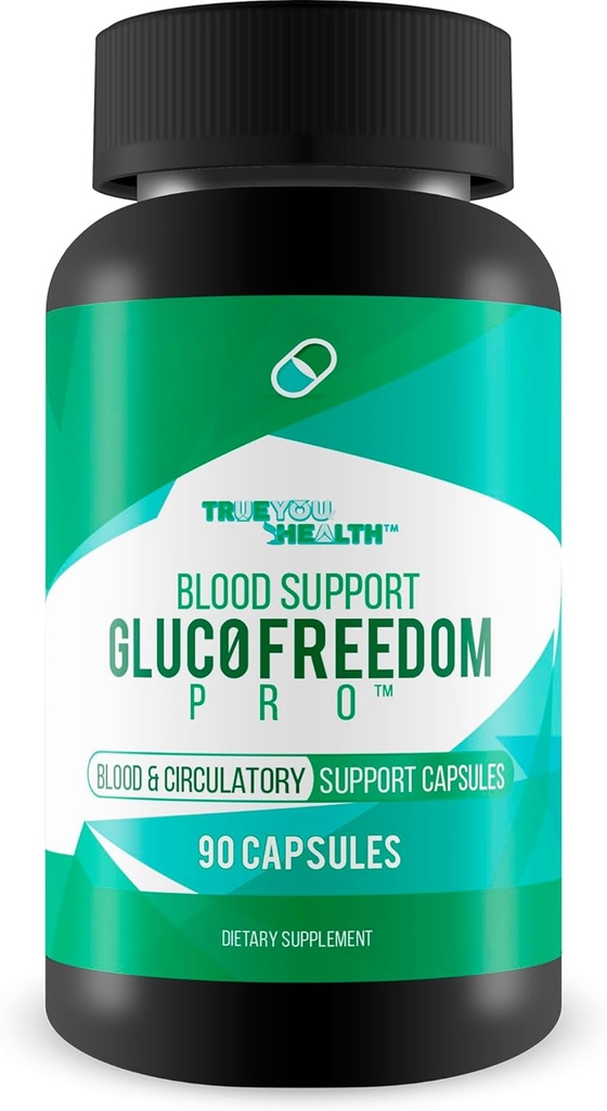 Apoyo a la Sangre Gluc0 Freedom Pro - Nuestros Mejores Cápsulas de Salud Sangre - Sangre Sangre Balance Suplemento - Sangre Sangre Suplemento de Flujo de Sangre - Círculo de Sangre Suplemento