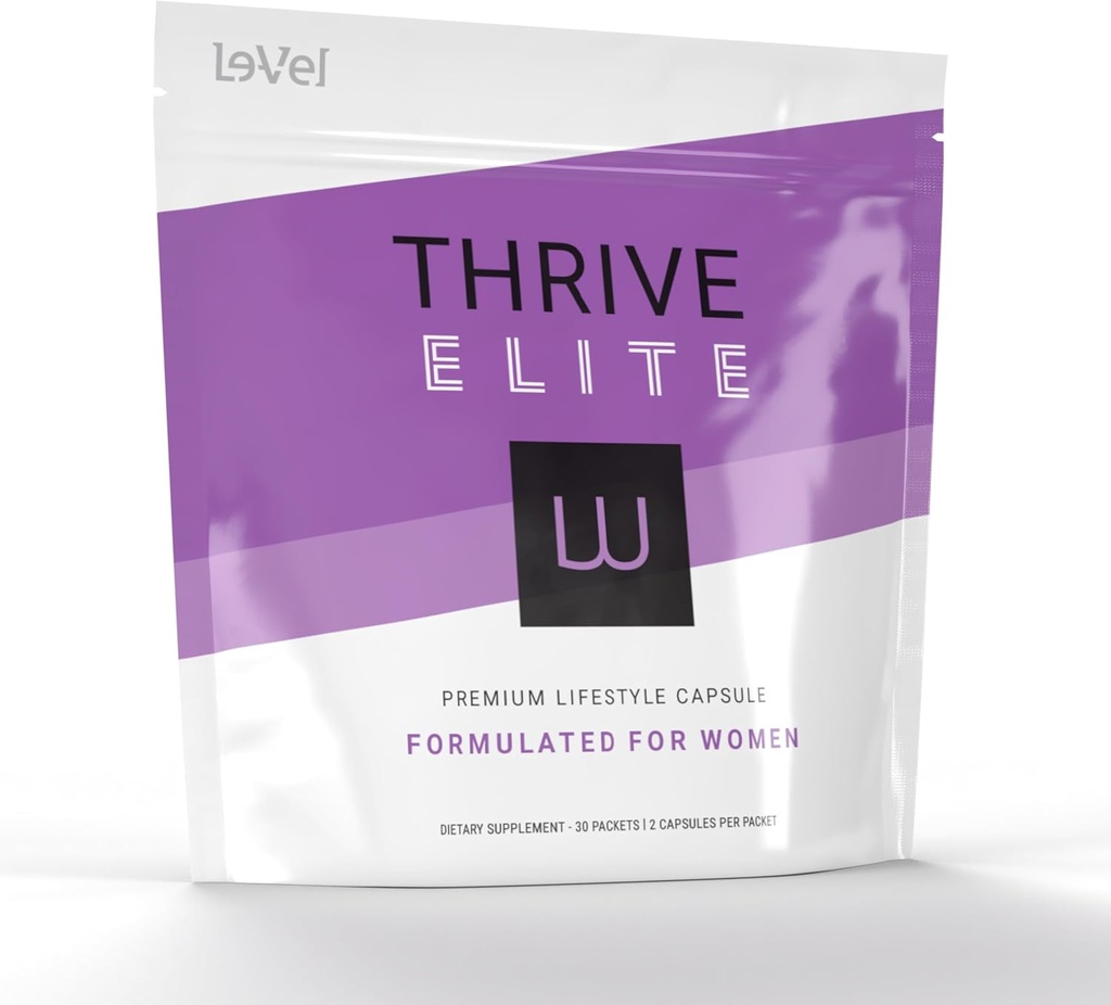Le-Vel Thrive Elite Premium Lifestyle Capsule for Womens Multivitamin Supplement &amp; Immune Support TEN Gluten Free Daily Vitamins for Woman TEN 60 Capsules