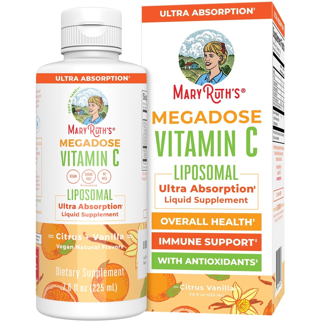 MaryRuth Organics Liposomal Vitamina C ← Immune Support Suplemento Silencio Megadose Vitamina C Suplemento 500mg ← Cuidado de la Esquí Silencioso Vitamina C Silencioso Vitamina E Silencio Vegan Silencio No GMO Silencioso 30 Servimientos