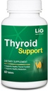 LIG Thyroid Support-Natural Supplement for Goiter " Hashimoto's Thyroiditis-Balance Hormone Levels-Maintain Thyroid Gland Function