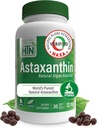 Salud Thru Nutrition Astaxanthin Triple Strength 12mg Suplemento 30 Softgels ← AstaZine de Algae Crecida orgánicamente en el agua Himalaya Pristine