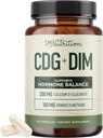Calcium D-Glucarate with DIM Supplement for Estrogen Detox " Hormone Balance for Women " Hombre peru Detox " Cleanse, Hormonal Acne, Menopause " CDG for Liver Support ← Non-GMO, Third-Party Tested tención 30ct