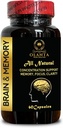 Matriz de la mente - Apoyo Concentración TENIDO Energía " Claridad TENIDO Suplemento de apoyo neuronal con Ginkgo biloba TENER Vitaminas del cerebro ANTERIENTE Apoyo La longevidad cognitiva - 1 botella 60 cápsulas