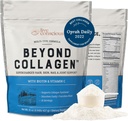 Conscious Beyond Collagen Multi Collagen Powder for Women w /Types I, II, III, V & X - Keto Friendly, Hydrolyzed Collagen Peptides Powder Blend w/Biotin &amp; Vitamina C 41 Servings