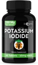 Potasio Iodide Pills Tabletas - 1-Pack 130mg Serviciones Total de 60 Tabletas- Emys Potasio Iodide Tablets