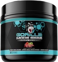 Gorilla Mind Aminoácidos esenciales para apoyar el edificio del músculo, la recuperación mejorada y la síntesis de proteínas, utilizar antes, durante o después de su entrenamiento, 453 gramos (Strawberry Kiwi)