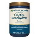 Monohidratos de crema micronizada de la naturaleza 5g, Muscle Health, Muscle Energy Production, No Lactose, 5g de polvo de creatina micronizada por Serving, 450G, 90 Servings