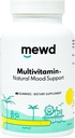 MEWD Adult Daily Multivitamin Gummy que incluye L-Theanine, Hierro, Vitaminas Esenciales, Vegan, Gluten Gratis, 60 Cuenta