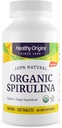 Orígenes saludables Espirulina orgánica 500 Mg (Organic Certified, Kosher Certified, Natural, Non-GMO, Gluten Free, Vegan Superfood), 720 Tablets