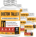 NuBest Doctor Taller - Crecimiento de Altura Fórmula - Apoya el Crecimiento de Altura e Inmunidad - Keto con Calcio, Vitamina D3, Vitamina K2, Aminoácidos " Herbs for Children (8+) - 6 Pack tención 6 Month Supply