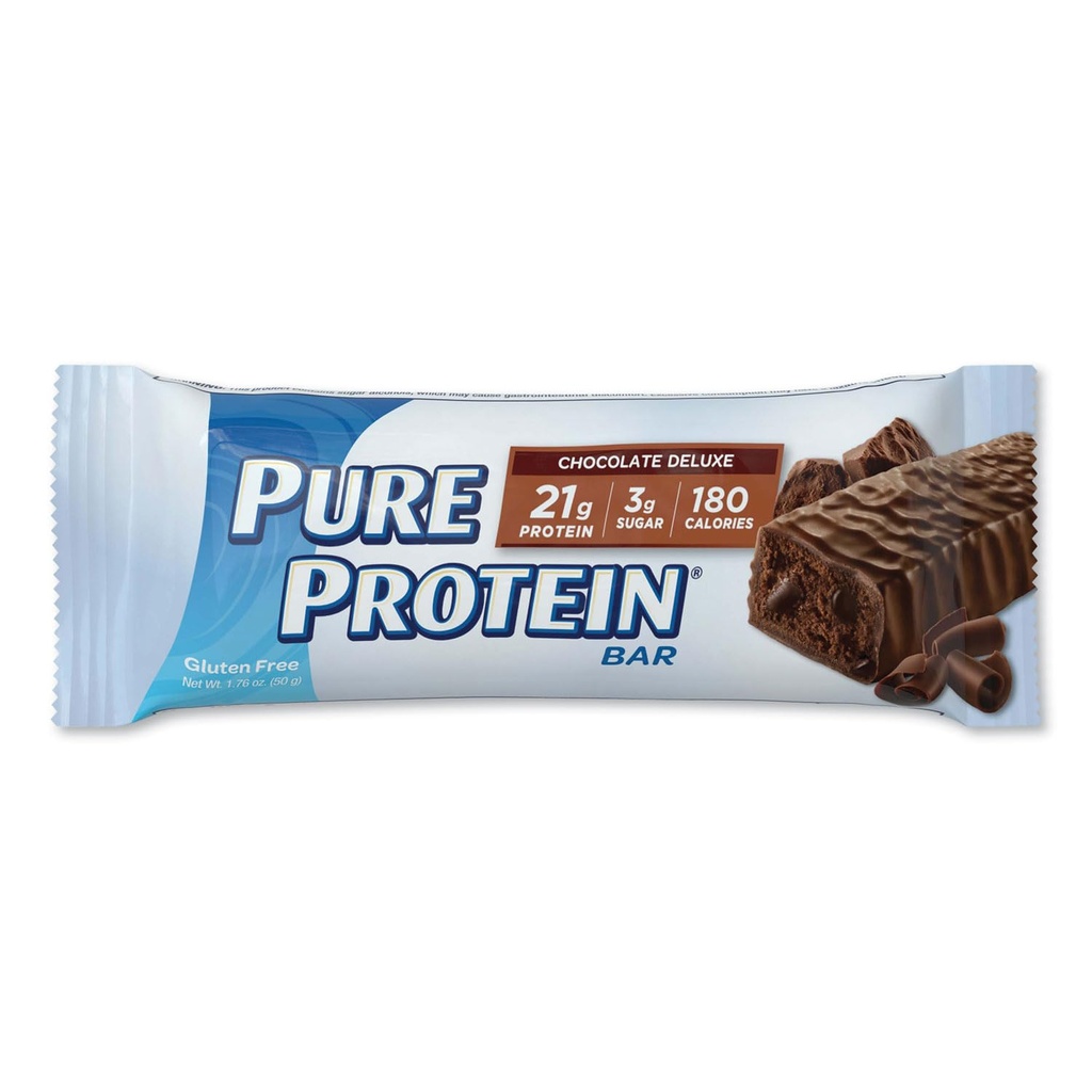 Puro Proteína de Chocolate Ca Talla 6ct Pure Protein Chocolate Bar 1.76z