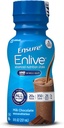Ensure Enlive Advanced Nutrition Agitar con 20 gramos de proteína, Sacudas de Reemplazo de Comida, Chocolate de Leche, 8 fl oz, 16 con