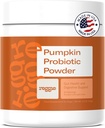 Reggie Pumpkin Probiotic Powder for Dogs TEN 7-Strain Probiotics + Pumpkin for Gut Health, Digestión & Stool Consistency TEN Natural Dog Digestive Supplement TEN Vet-Approved &amp; Made in USA TEN 40 Scoops