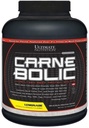 Ultimate Nutrition Carnebolic Hydrolized Beef Protien Isolate Powder-Paleo y Keto Friendly-Zero Carbs, Zero Sugar o Soy, Gluten y Lactose Gratis, Lemonade, 60 Servings