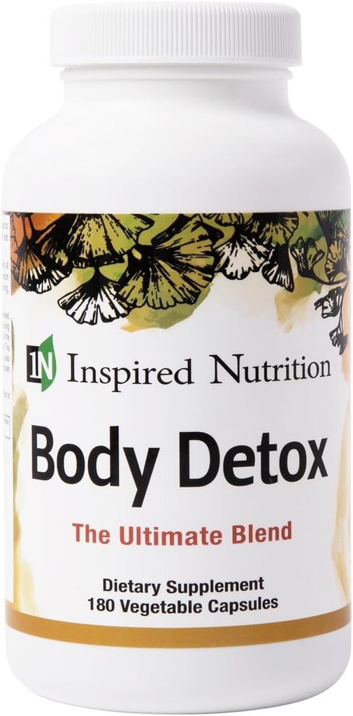Body Detox - Detox y soporte para hígado - 180 cápsulas