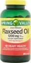 Valle de Primavera - Aceite de Flaxseed 1200 mg, 200 Softgels