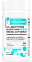 DrBioCare Collagen Peptides para Mujeres, Belleza Vitamina &amp; Suplemento Mineral, Contiene Vitamina D3, Probióticos para Peptidos Collagen Mujer, Complejo Vitamin B,Vitamin E 60 Tablets
