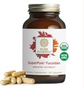 PURE SYNERGY SuperPure Fucoidan Extract ⋅ Gluten-Free Fucoidan from Organic Brown Seaweed  durable for Immune Health, Digestion, and Healthy Aging (60 Capsules)