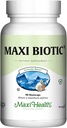 Maxi Health - Maxi Biotic Aged Extract Capsules (90 Conde) Silencioso suplemento de ajo Kyolic con espirulina, echinacea, orégano y enzymax - Natural Antioxidante - Wellness Support