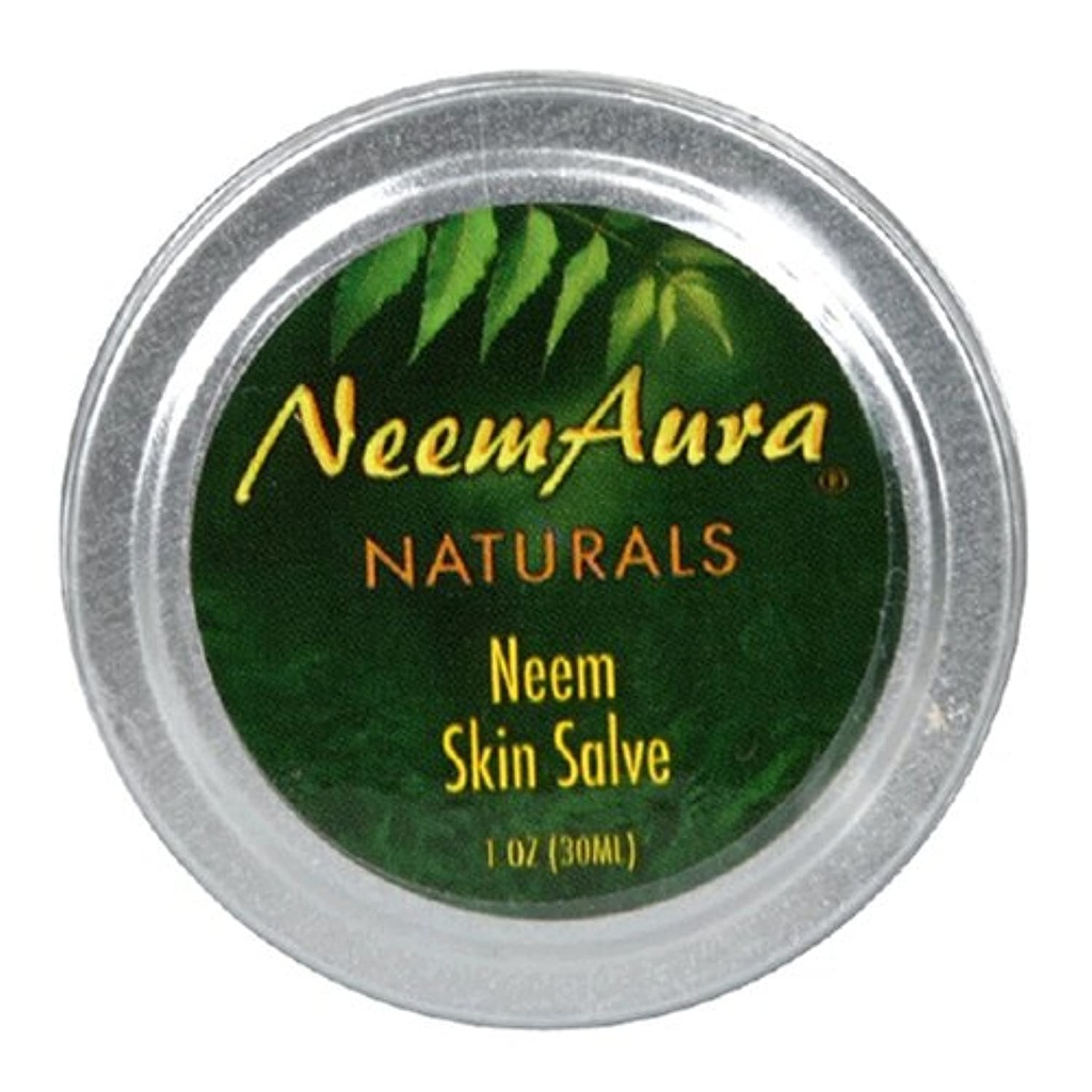 Neemaura Naturals Neem Skin Salve, 1 oz (30 ml) (Pack de 4)