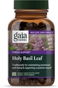 Gaia Herbs Holy Basil Leaf - Utilizado tradicionalmente para apoyar la respuesta al estrés - Adaptogenic Ayurvedic Herb* - 120 Vegan Liquid Phyto-Capsules (60-Day Supply)