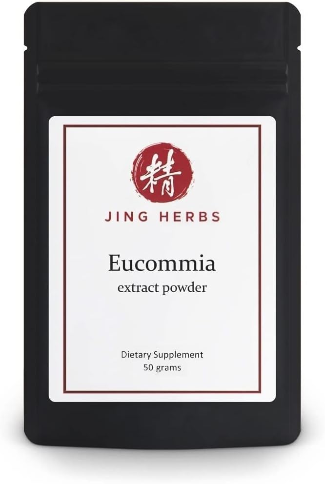 Jing Herbs Eucommia Extracto Polvo 50 Gramos