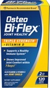 Osteo Bi-Flex Triple Fuerza con Vitamina D Glucosamina Suplemento Conjunto de Salud, Coated Tablets, Rojo, 120 Conde