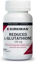 Kirkman Reducido L-Glutathione 100 mg - Hypoallergenic TEN 100 cápsulas vegetarianas TENIDO Antioxidante