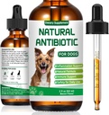 Antibióticos para perros, antibióticos naturales para perros, antibióticos para mascotas, multivitamínico para perros, ayuda a la alergia al perro y al alivio de Itch, Suplemento diario, Suplemento natural herbal