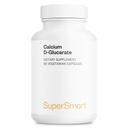 SuperSmart Calcium D-Glucarate 1500mg per Day (High Strength) - Calcium Supplement | Non-GMO & Gluten Free - 90 Vegetarian Capsules