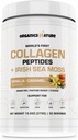 Péptidos de colágeno NATURALEZA Polvo con Moss del Mar Irlandés Vanilla Caramel Flavored ← Naturalmente Fuentedo Collagen w / Biotina para el cabello, la piel, el clavo y el apoyo conjunto 30 Servimientos 380 gr