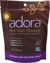 Adora Calcio Suplemento, Fairtrade Dark Chocolate, Single Pack - 30 ct
