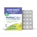 Boiron MotionCalm Relief for Nausea, Vomiting, or Dizziness associated with Motion Sickness Due to Travel, Amusement Rides, and Video Games or VR - Non-Drowsy - 60 Count