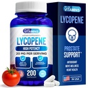 Nos gusta Vitaminas Suplementos de Lycopene para Hombre - Lycopene 20mg Por Serving - 200 cápsulas - Super Antioxidante que ayuda a apoyar el sistema de inmuno y la salud de próstata