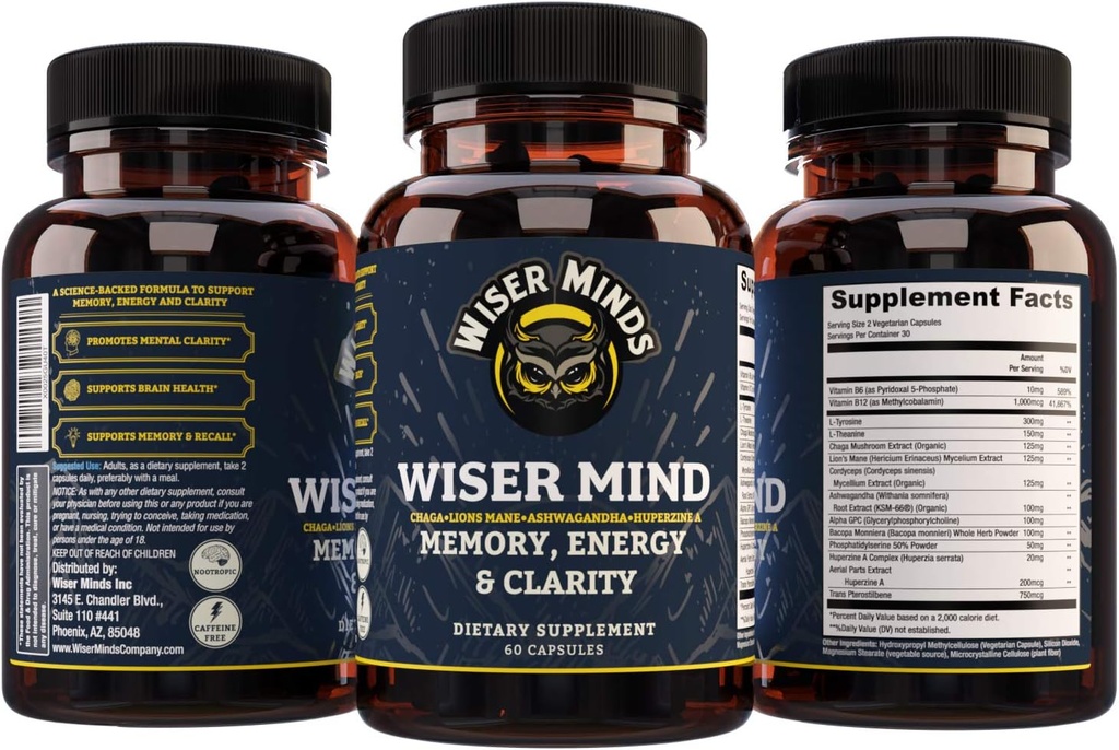 Nootropic ← Memoria, Focus, Suplemento de Claridad Mental