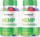 (2 Pack) Hemp Leaf Gummies - Fórmula Oficial - Hemp Leaf Gummies with Hemp Extract, Advanced Strength Zen Performance Hemp Blend, Zen Boost Hemp Gummies Maximum Strength, Zen Gummies (120 Gummies)