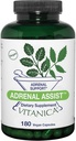 Vitanica Adrenal Assist, Adrenal Support, Vegan, 180 Conde