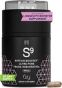 HPN Nutraceuticals SIRTUIN, 98% Ultra Pure Trans-Resveratrol Extract, Sirtuin Activator, 600 mg de 98% Trans-Resveratrol Extract, 30 Capsules