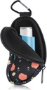 Asma Inhaler Holder Protege Bolsa Portátil Carrying Holder Neoprene Travel Inhaler Mini Bolsa para Inhaler en forma de L, Inhaler No Incluido (Flower)