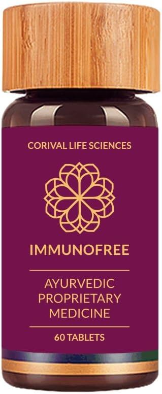Biogetica Inmunogratis Suplemento Herbal para Soporte Inmuno - Natural Potent Blend de Tulsi, Kalmegh, Yashtimadhu & Giloy para Immune Boost - 100% Vegan - 60 Tablets
