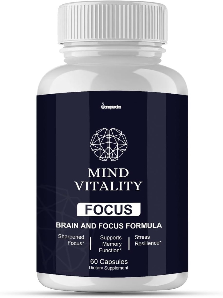 Mindvitality New Advanced Formula Suplemento 1 Pack 30 Days Supply