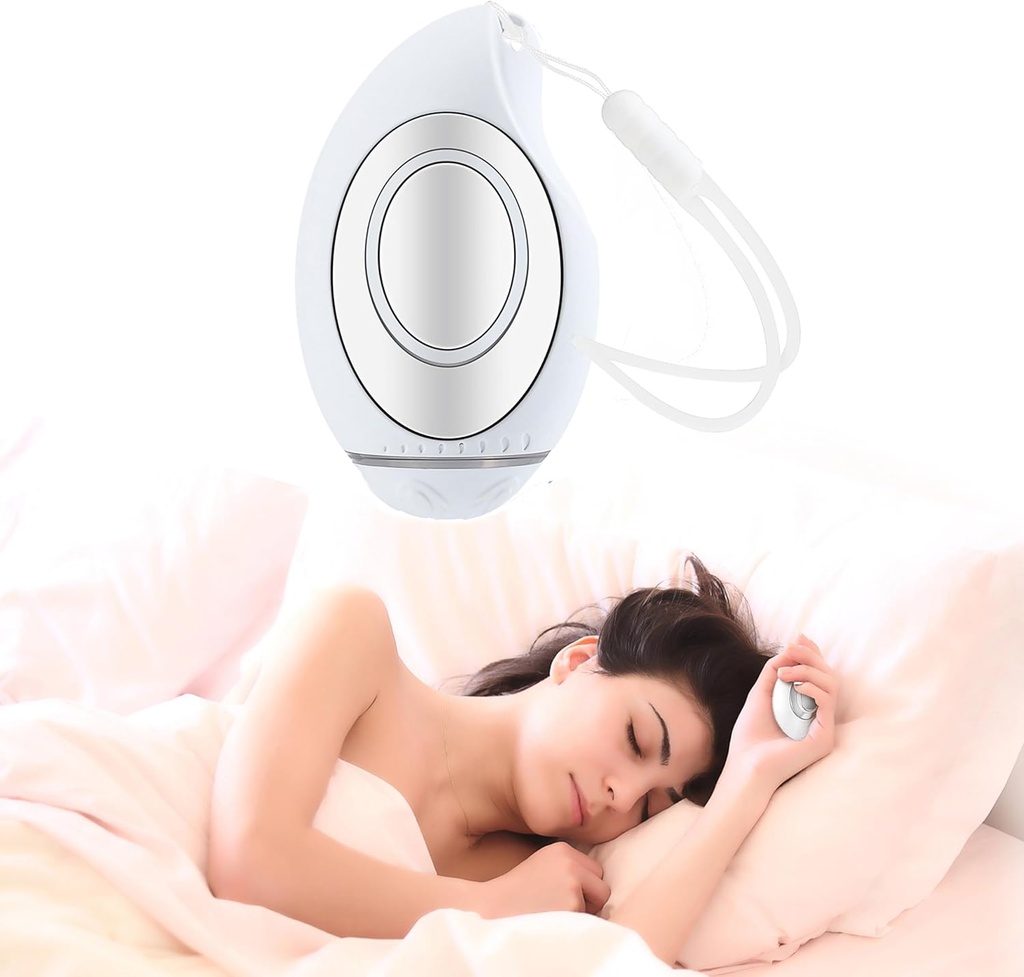 Natural Sleep Aid Device, Hand-held Nighttime Relaxation Tool with Portable Design for Physical & Mental Wellness - Scientifically-Backed Deep Sleep Solution
