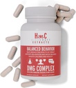 Suplemento DMG - Comportamiento Equilibrado - Calma, Reduce la Irritabilidad, inquietud, calma Cambios Mood - Magnesio, Potasio, Betaine, Dimethylglycine, Calcium Gluconate, Glycine